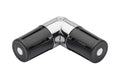 Neo 28mm Elbow Corner Joint Chrome Effect