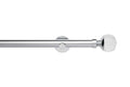 Neo Prem 28mm Facet Ball Eyelet Pole Chrome 240cm