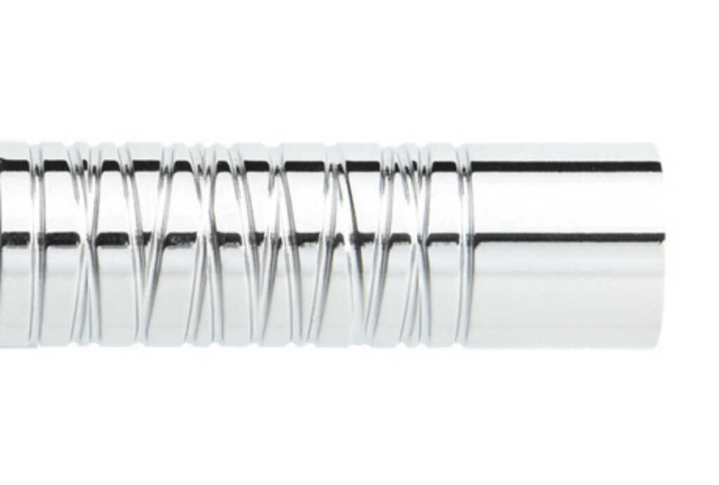 28mm Chrome Wired Barrel Finial