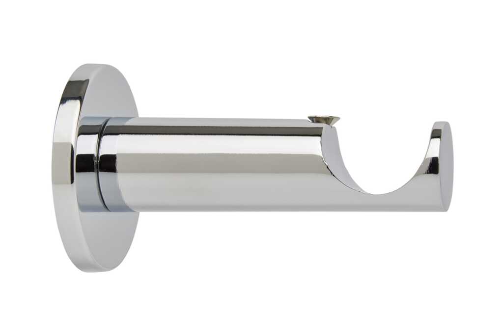 35mm Chrome Cylinder Bracket (SINGLE)