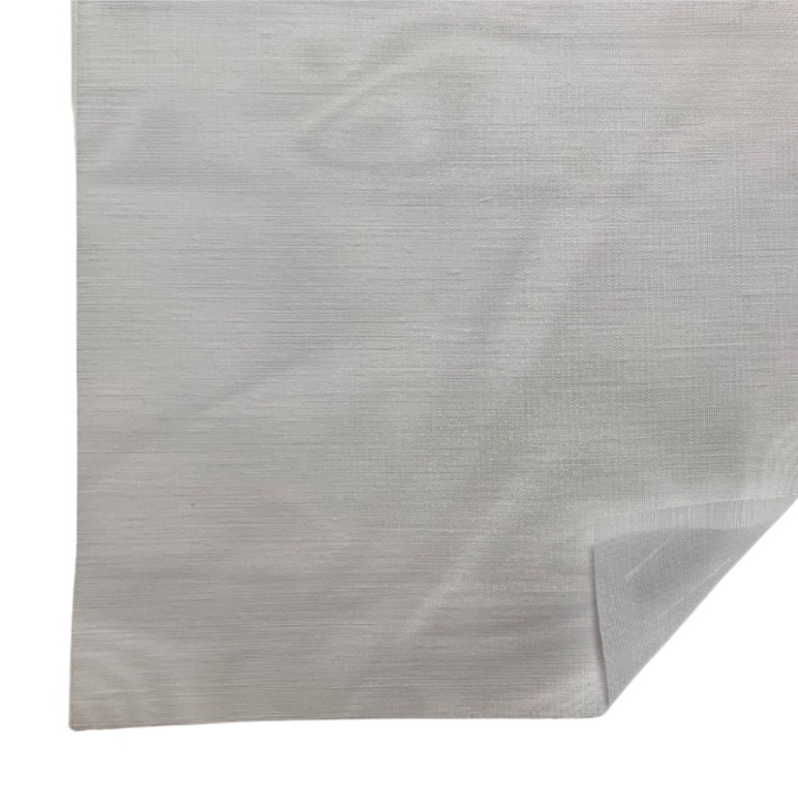 TWV1 300CM WHITE FR SLUB VOILE