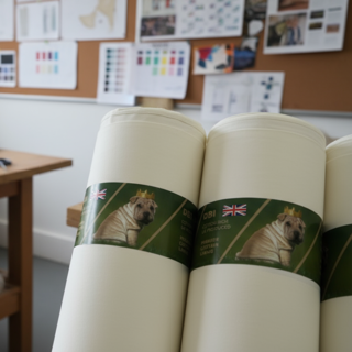 DB1 CREAM DELUXE SATIN RFW 50MTS