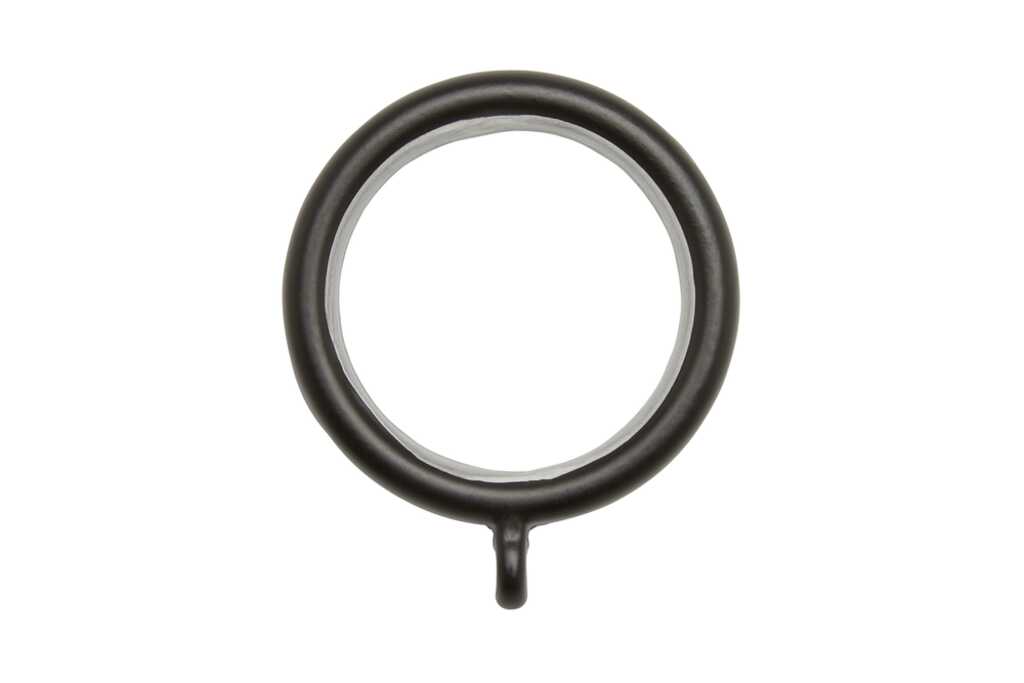 Neo 28mm Rings Matt Black Set of 6