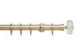 Neo 28mm Faceted Ellipse Pole Set Gold 300cm