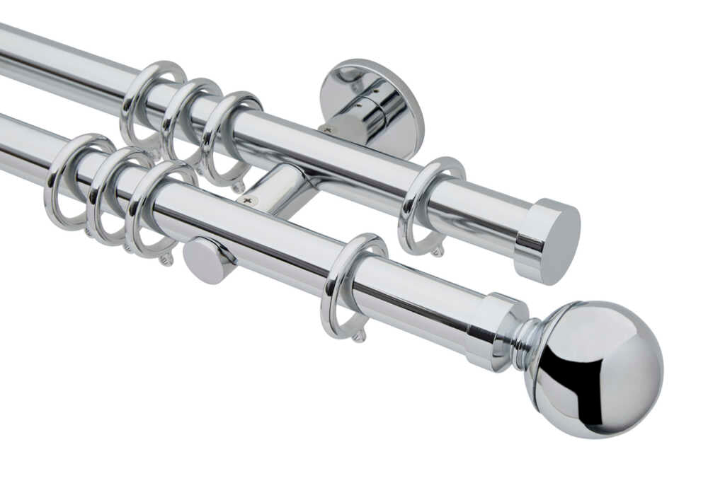 Neo 28mm/28mm Chrome Double Bracket (Sng)
