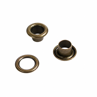 5mm Eyelet Rings Antique Brass x 1000