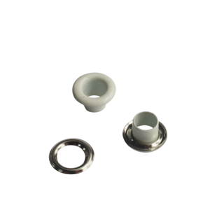5mm Eyelet Rings Ivory x 1000
