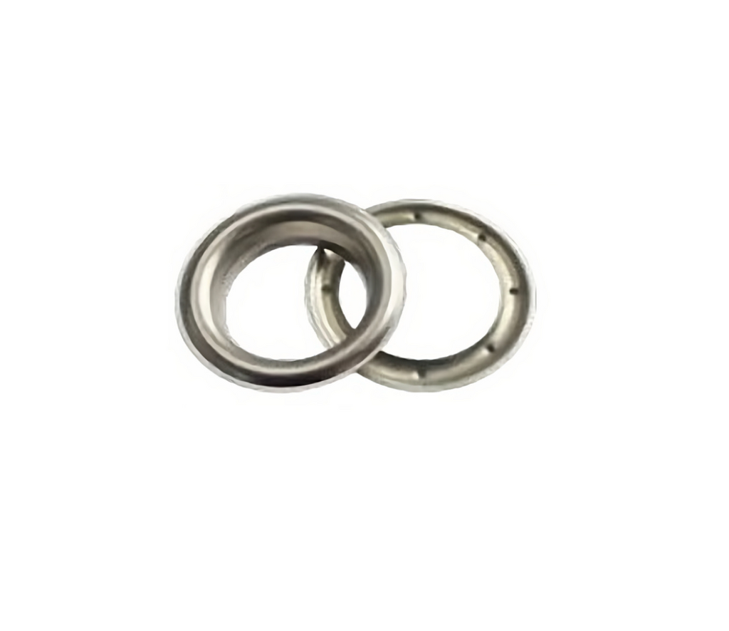 BRASS EYELETS 40mm X 100 SATIN NICKEL