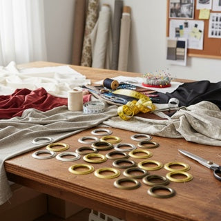 BRASS EYELETS 50mm X 50 COPPER