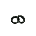 BRASS EYELETS 50mm X 50 MATT BLACK