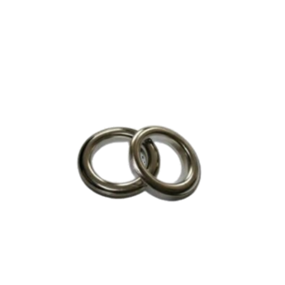 BRASS EYELETS 66mm X 20 NICKEL