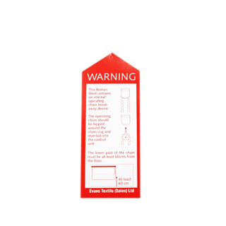 BSXL SAFETY LABEL BREAKAWAY