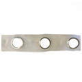 D90 80MM CLEAR EYELET TAPE 25MTS