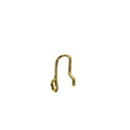 E01 4206 BRASS SEW ON HOOKS X 100