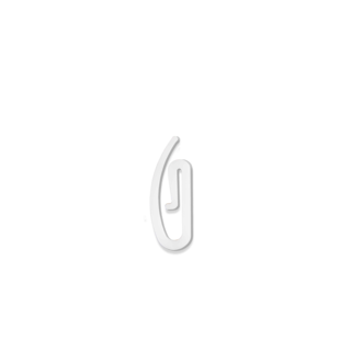 E10 STANDARD PLASTIC CURTAIN HOOK