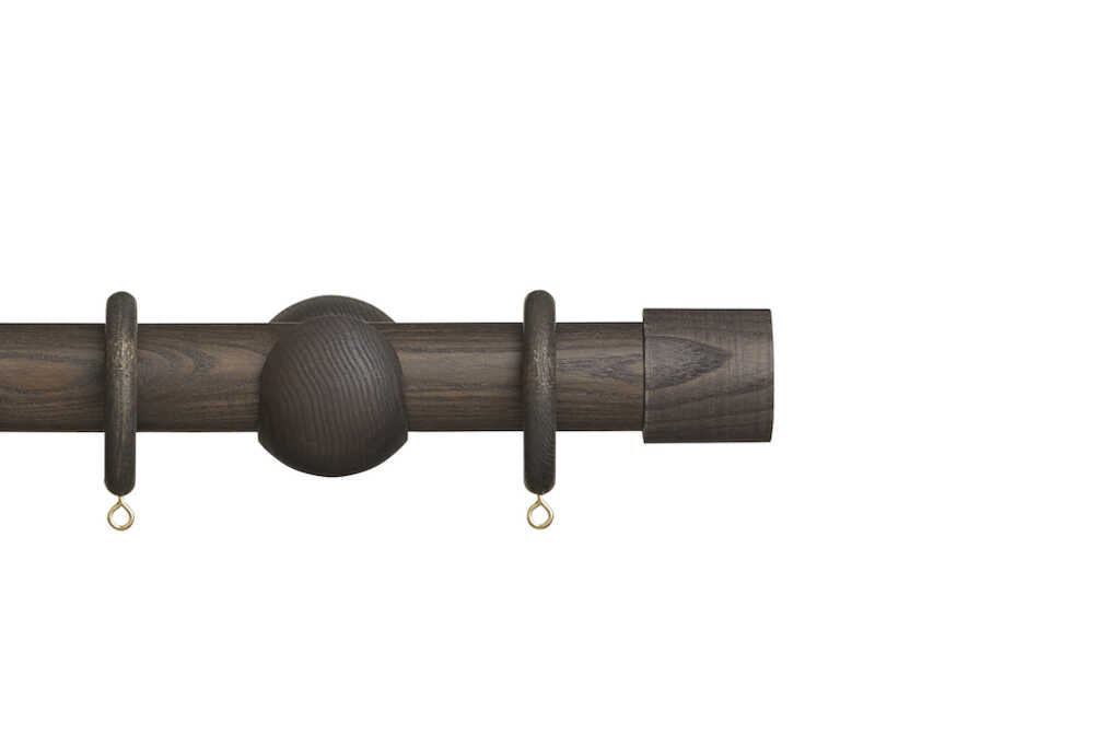Eden 35mm End Cap Pole Set Umber 150cm