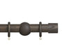 Eden 35mm End Cap Pole Set Umber 300cm