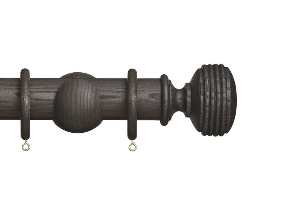 Eden 45mm Ellipse Pole Set Pole Umber 150cm