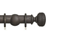 Eden 45mm Ellipse Pole Set Pole Umber 150cm