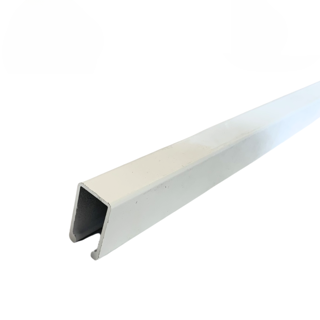 EVAGLIDE RSXL ROLLER BLIND BOTTOMRAIL DUO WHITE 5.8M