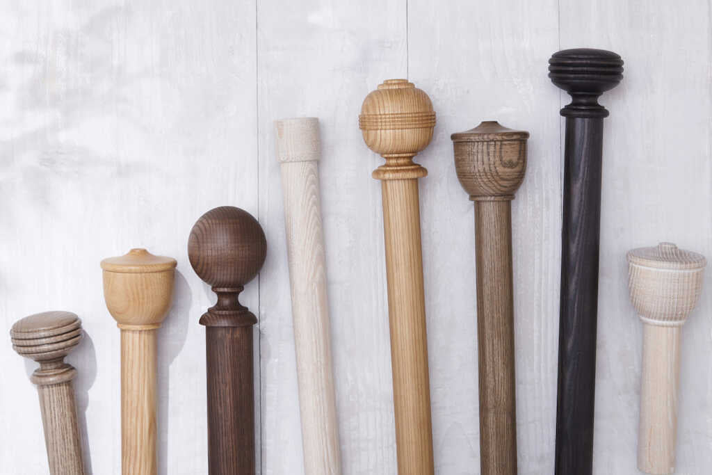 Eden 35mm Ellipse Pole Set Pole Umber 210cm
