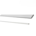 Evaglide 180Cm Roman Blind Bottom Bars & Rods Kit