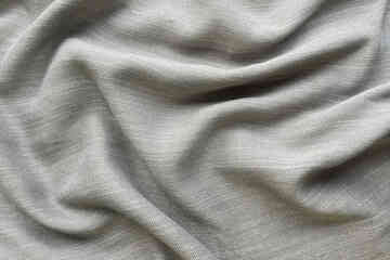 FR Gleam Linen Voile STEEL