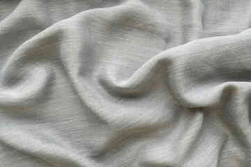 FR Gleam Linen Voil SILVER