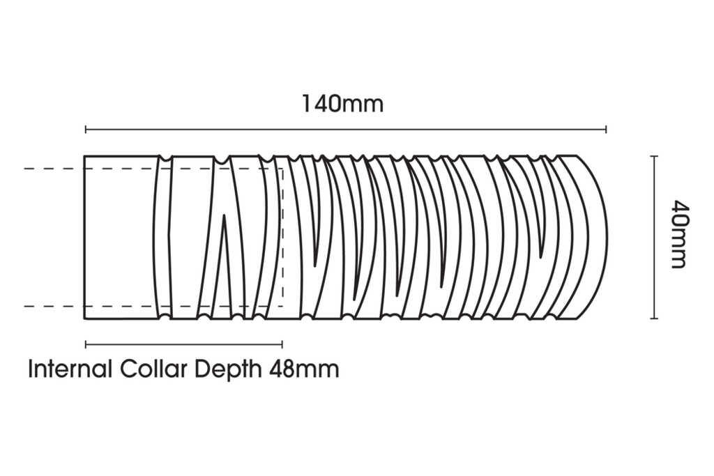 35mm Chrome Wired Barrel Finial