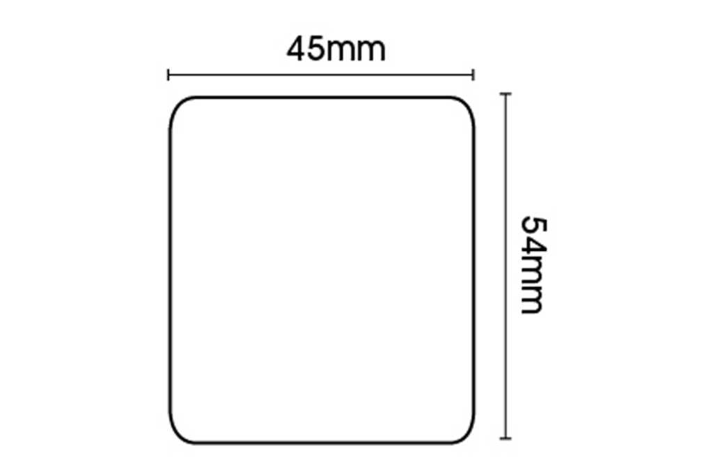 Eden 45mm End Cap Pole Set Umber 240cm