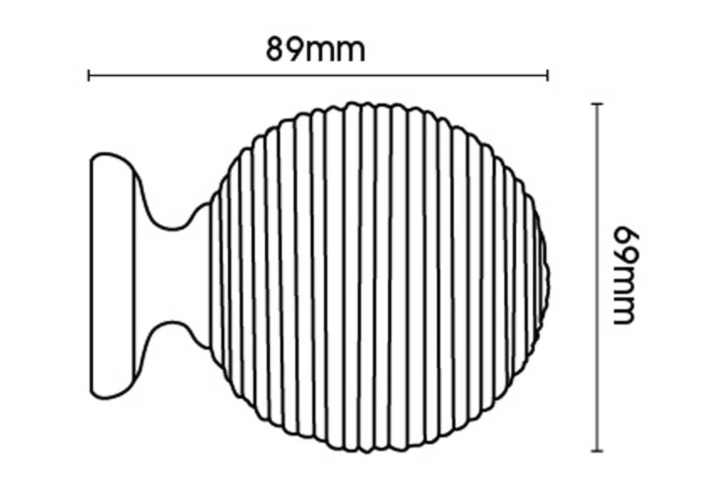 Origins 35mm Twine Pole Set Shale 360cm