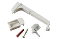White PVC Valance Ext Bracket & Connector
