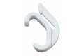 White PVC Valance Ext Bracket & Connector