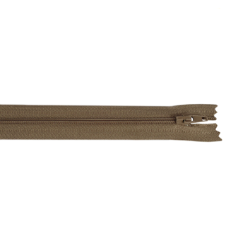 M28 30cm BEIGE ZIP FASTNERS X 100