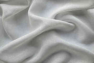 FR Misty Muslin Voil CHALK