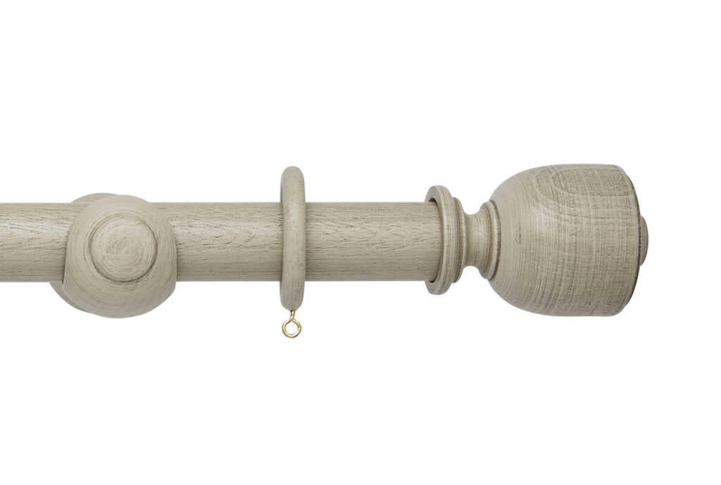 Origins 35mm Tulip Urn Wooden Pole Set Flint Grey 240cm