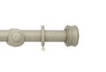 Origins 35mm Disc Wooden Pole Set Flint Grey 300cm