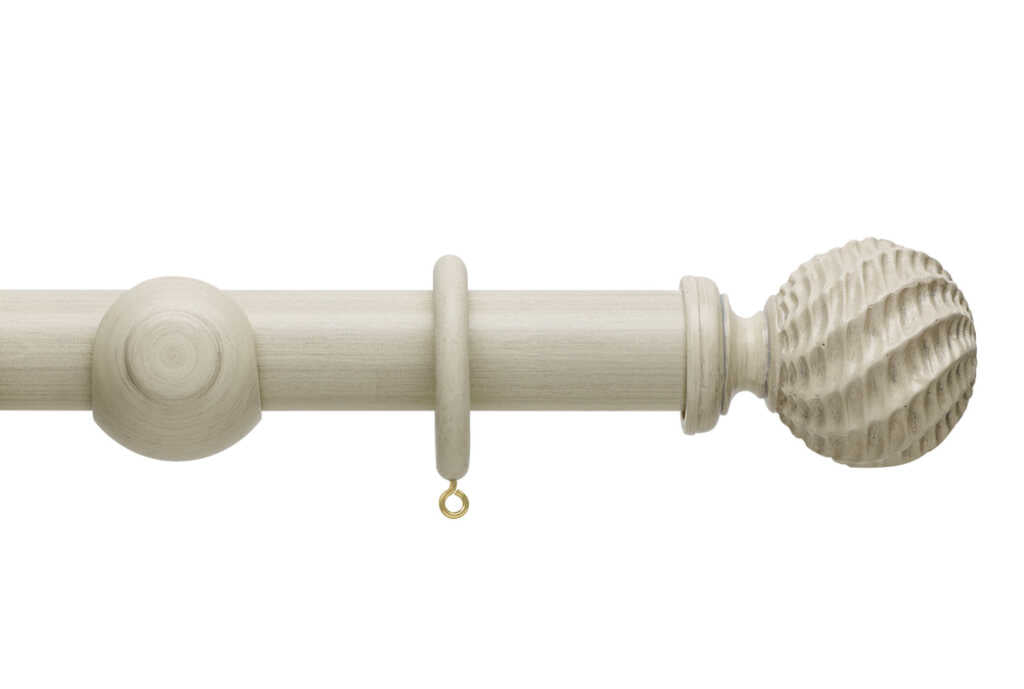 Origins 35mm Ammonite Wood Pole Set Limestone 360cm