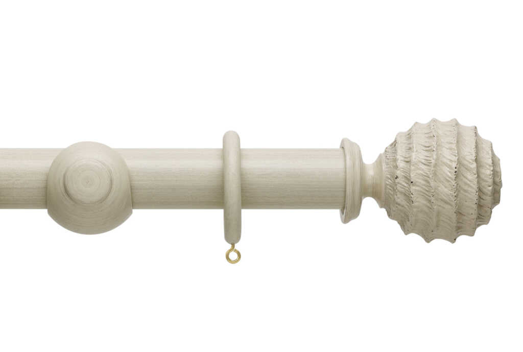 Origins 35mm Fossil Ball Wood Pole Set Limestone 300cm
