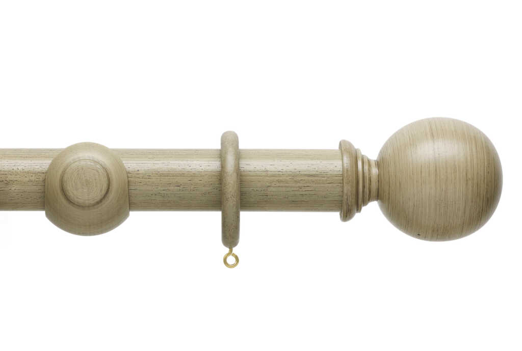 Origins 35mm Ball Pole Set Millstone Grey 240cm