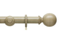 Origins 35mm Ball Pole Set Millstone Grey 360cm