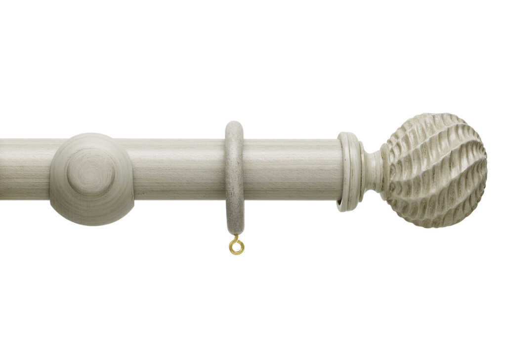 Origins 45mm Ammonite Wooden Pole Set Flint Grey 300cm