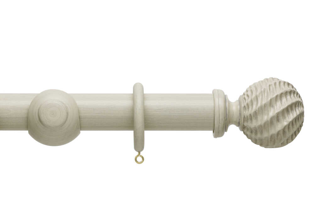 Origins 45mm Ammonite Wooden Pole Set Limestone 150cm