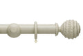 Origins 45mm Fossil Ball Wooden Pole Set Limestone 150cm