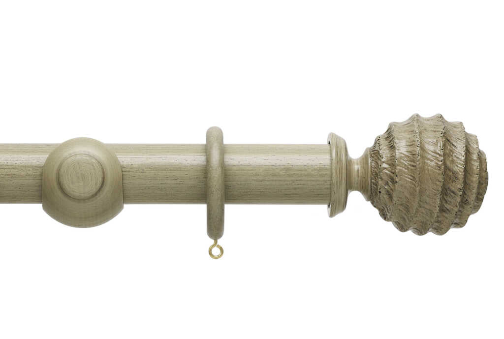 Origins 45mm Fossil Ball Pole Set Millstone Grey 180cm