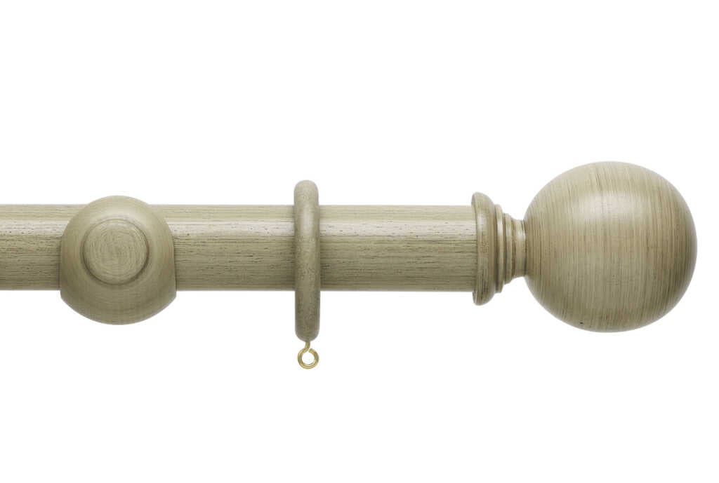 Origins 45mm Ball Pole Set Millstone Grey 240cm