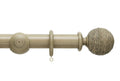 Origins 45mm Twine Pole Set Quarry Stone 300cm