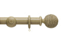Origins 45mm Twine Pole Set Shale 180cm