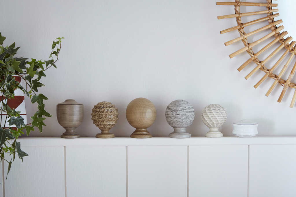 Origins 35mm Disc Pole Set Chalk Stone 240cm