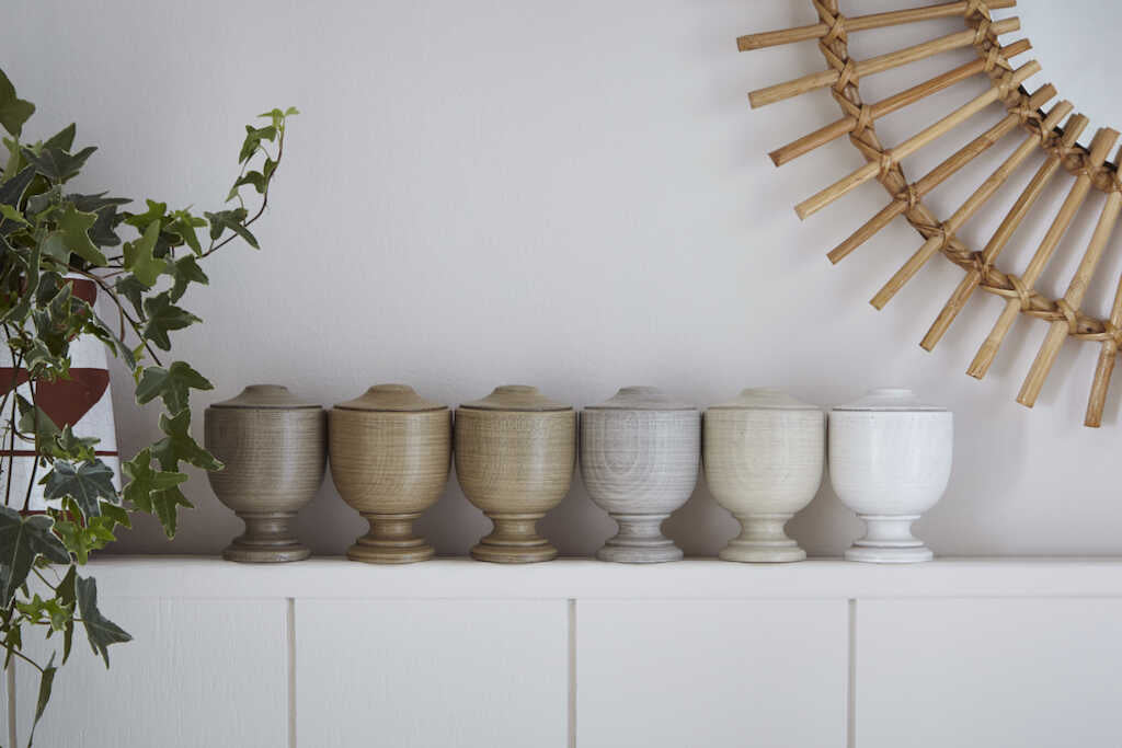 Origins 45mm Tulip Urn Wooden Pole Set Flint Grey 240cm